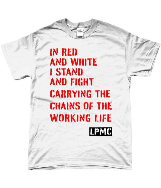 In Red And White I Stand (Red Text)