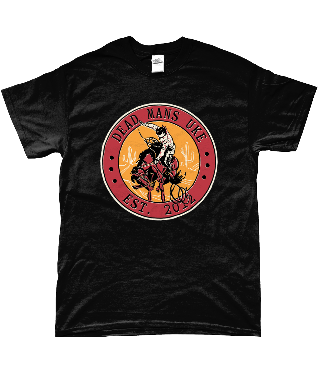 DMU Cowboy Riding Logo